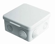 Коробка ОП 100х100х55мм, крышка, IP54, 8вх (SQ1401-0113) / Распаячная коробка