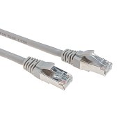 Патч-корд S/FTP CAT 6A (10G), RJ45-RJ45, 28AWG, LSZH, серый, 3м REXANT (02-0390-3) / Патч-корд медный