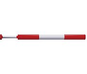 BG round straight boom (3m) / Стрела для шлагбаума