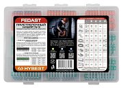 Пристрелочный набор № 3 гвоздей по бетону, кирпичу и металлу FEDAST (FD-ComboPack-CN-3) / Пристрелочный набор