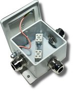 КМ-О (4к)-IP66 три ввода / Коробка монтажная огнестойкая