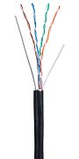 U/UTP 4pair, Cat5e, Out, Sw, PE (EC-UU004-5E-PE-SW-BK) / Кабель «витая пара» (LAN) для структурированных систем связи