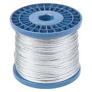 Трос стальной DIN 3055 (6х7) М2 REXANT (09-5520) / Трос стальной