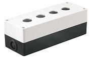 Корпус КП104 для кнопок 4 места белый (BKP10-4-K01) / Корпус для кнопочных постов