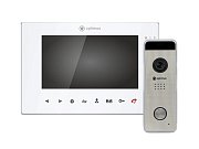 VMH-7.1 (w) + DSH-1080 (сереб.)_v.1 / Комплект видеодомофона