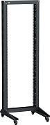 LF05-20U66-1RM / Стойка 1-рамная на рол. 20U 600х600мм черная