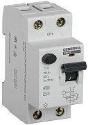 GENERICA ВД1-63 2Р 25А 30мА (MDV15-2-025-030) / Выключатель дифференциального тока