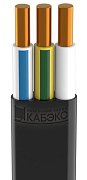 ВВГ-Пнг(А)-LS 3х1,5 ОК (N PE) 0,66кВ Кабэкс (ТХМ00375256) / Кабель силовой огнестойкий, не распространяющий горение, с низким дымо- и газовыделением
