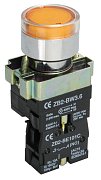 Кнопка LAY5-BW3561 с подсветкой желтый 1з (BBT50-BW-K05) / Кнопка с подсветкой