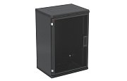 ШТ-НСр-18U-600-650-П-Ч (130411-01846) / Шкаф телекоммуникационный 19" настенный 18U