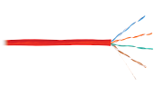U/UTP 4pair, Cat5e, Solid, In, нг(А)-HF (NMC 9100C-RD) / Кабель «витая пара» (LAN) для структурированных систем связи