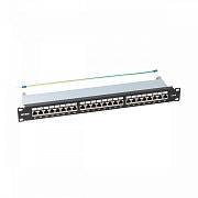 NTSS-PP2-PM-1U-24-FTP-RJ45-6-K / Патч-панель 19"