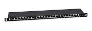 PLHD-24-Cat.5e-SH-Dual-0,5U (9650c) / Патч-панель 19"