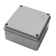 Коробка BJB/JBS100 100х100х55, 6 вых., IP56, серая (44057HF) / Коробка монтажная, без галогена