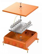 Коробка металлическая огнестойкая 200х200х65 (70-0390-2004-FR2.5-24) / Коробка огнестойкая