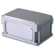 Корпус RAM box 400х200х146, высота крышки 21 мм, IP67 (542210) / Корпус с фланцами и непрозрачной крышкой, без монтажной платы