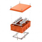 Коробка огнестойкая 200х150х75 для о/п (40-0320-FR6.0-4-12-Р) / Коробка огнестойкая для открытой установки