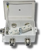 КМ-О (8к)-IP66-d пять вводов / Коробка монтажная огнестойкая