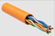 GENERICA U/UTP 5E 24AWG 4PR LSZH оранжевый (BC1-C5E04-127-305-R-G) / Кабель «витая пара» (LAN) для структурированных систем связи