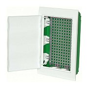 City9 Box IT 36 модулей встраиваемый с белой дверцей, 2 розетки (EZ9E312P2FIT) / Щиток модульный