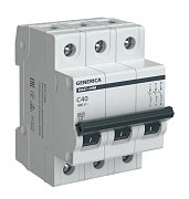 GENERICA ВА47-29М 3P C 40А 4,5кА (MVA21-3-040-C-G) / Автоматический выключатель