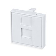 FP-45-1M (7783c) / Вставка 45х45 (Mosaic) для 1 модуля формата Keystone Jack