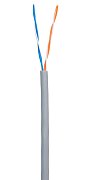 U/UTP 2pair, Cat5, In, PVC (EC-UU002-5-PVC-GY) / Кабель «витая пара» (LAN) для структурированных систем связи