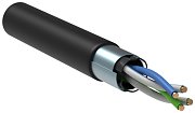 GENERICA F/UTP кат. 5E 100МГц 2 пары LDPE OUTDOOR черный (BC3-C5E02-339-500-G) / Кабель «витая пара» (LAN) для структурированных систем связи