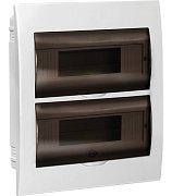 Корпус пластиковый встраиваемый KREPTA 3 ЩРВ-П-24 IP41 белый (MKP12-V-24-40-10) / Корпус пластиковый