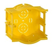 Коробка установочная СЗ сборная для твердых стен D68х45 (проходная) GENERICA (UKT10-068-045-000-K0-N-UO) / Коробка установочная (проходная)