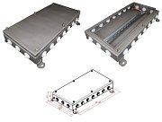 КМ IP55-2040, 20 вводов, нержавейка / Коробка монтажная электротехническая