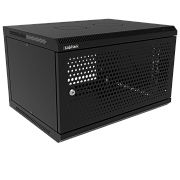 ТВС-6U-600-450-ПР-9005 (05-2065-B) / Шкаф настенный телекоммуникационный