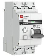 АД-32 1P+N 50А (С) 30мА тип AC эл. 4,5кА  PROxima (DA32-50-30-pro) / Автоматический выключатель дифференциального тока