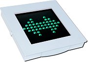 МИНИ-12-ДИН1 (MINI-DIN-LR) "Влево-Вправо" / Оповещатель охранно-пожарный световой динамический (табло)