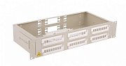 ШКОС-Л-2U/4-48-FC/ST/SC/LC~-(корпус)~ (130308-00043) / Кросс оптический 19"