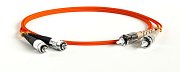 FC-D2-50-FC/PR-ST/PR-H-2M-LSZH-OR / Патч-корд волоконно-оптический многомодовый