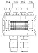 КВМК 1607 / Коробка коммутационная взрывозащищенная