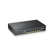 GS2220-10HP-EU0101F / Гибридный L2 коммутатор PoE+