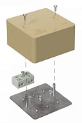 Коробка огнестойкая разветвительная для к/к 85х85х45 (40-0460-1001-FR6.0-4-2-Р) / Коробка огнестойкая