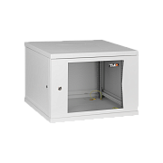 TWI-066045-R-G-GY / Шкаф телекоммуникационный 19" настенный 6U