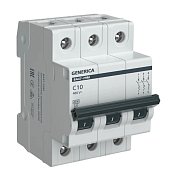 GENERICA ВА47-29М 3P C 10А 4,5кА (MVA21-3-010-C-G) / Автоматический выключатель