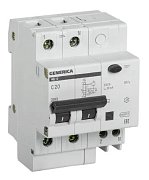 GENERICA АД12 2Р 20А 30мА (MAD15-2-020-C-030) / Автоматический выключатель дифференциального тока