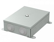Коробка металлическая серая 150х200х60 (70-0385-7035) / Коробка металлическая