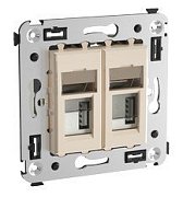 Розетка USB в стену Avanti ванильная дымка (4405543) / Розетка USB