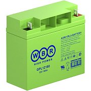 WBR GPL12180 / Аккумулятор герметичный свинцово-кислотный