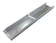 Лоток неперфорированный Сендземира 0,7мм 150х100х3000 (LN1501003000071) / Лоток неперфорированный