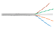 U/UTP 4pair, Cat6, Solid, In/Out, нг(А)-LSLTx (NMC 4140L-IY) / Кабель «витая пара» (LAN) для структурированных систем связи