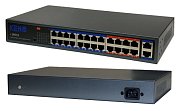 KN-SW2402POE+ / Коммутатор с питанием по PoE