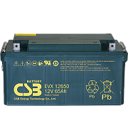 CSB EVX 12650 / Аккумулятор герметичный свинцово-кислотный