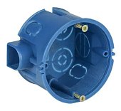 Коробка установочная СЗ блочная для твердых стен D68х45 (со стыковочными узлами) GENERICA (UKT10-068-045-000-A-S-UO)